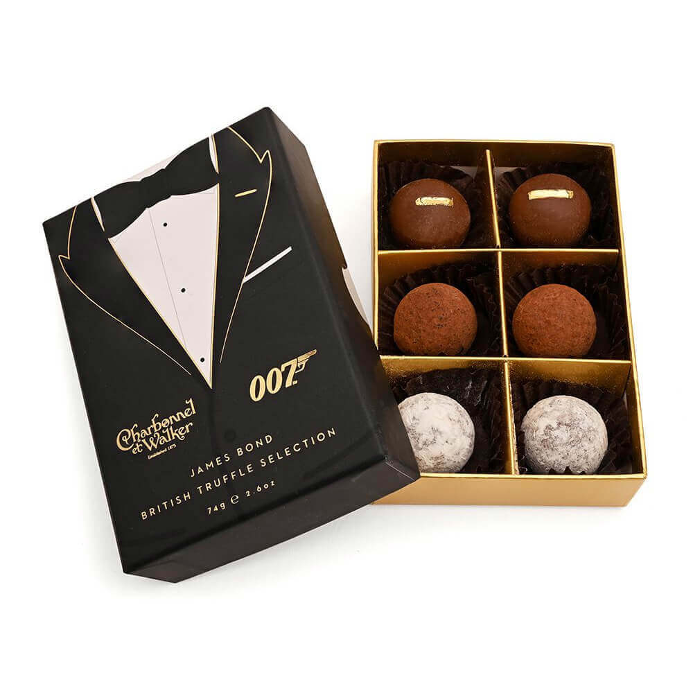 Charbonnel et Walker James Bond 007 Tuxedo British Truffle Selection 74g